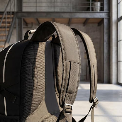 Spacious And Lightweight Outdoor Travel Backpack Featuring a Shoe Compartment - Ideal for Hiking, Camping, And (Black) - color: Black