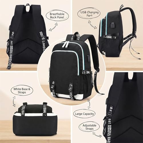 Soccer Player 7 Multifunction Sport Backpack Travel Laptop Football Fans Bag for Men Women (Earthy White - 3) - color: Earthy White - 3