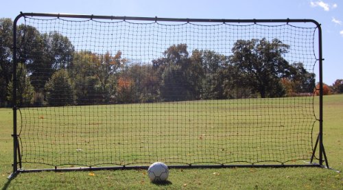 Trigon Sports Soccer Rebounder Net, 6’ x 12’ Bounce Back Net Soccer Goals for Backyard, Easy Setup, Kick Back Trainer for Passing, Ball Control & Volley Practice for Kids, Teens & Adults
