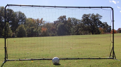 Trigon Sports Soccer Rebounder Net, 6’ x 12’ Bounce Back Net Soccer Goals for Backyard, Easy Setup, Kick Back Trainer for Passing, Ball Control & Volley Practice for Kids, Teens & Adults