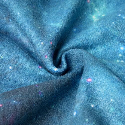 Eunzel Hot Yoga Towel, Non Slip Yoga Mat Towel Sweat Absorbent Printed Yoga Towel with Grip Dots for Hot Yoga, Pilates and Workout 72"x 24", Galaxy - color: Galaxy