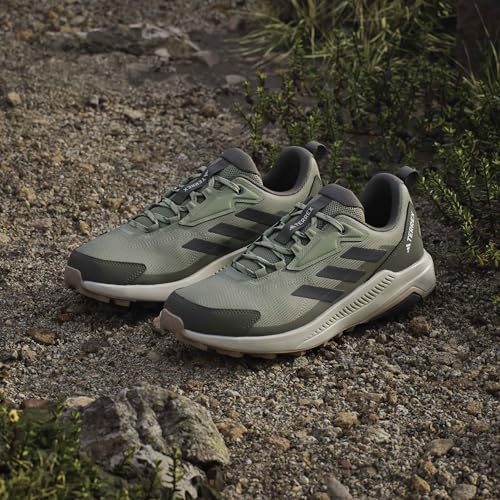 adidas Men's Terrex Anylander Hiking Shoes - color: Tent Green/Carbon/Olive Strata, size: 9.5