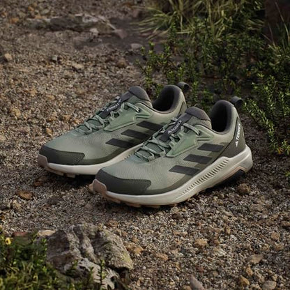 adidas Men's Terrex Anylander Hiking Shoes - color: Tent Green/Carbon/Olive Strata, size: 7.5