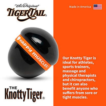 Tiger Tail Knotty Tiger Knot Buster Massage Ball Tool Delivers Elbow Deep Pressure Relieving Hands Fingers Thumbs from Fatigue - size: Knotty Tiger