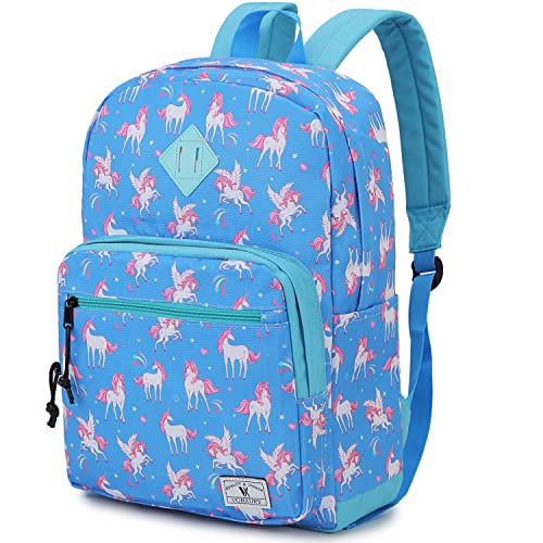 VX VONXURY Backpack for Men Women, Lightweight Kids School Bag, Classic Basic Laptop Bookbag for College Work Travel Hiking - color: Unicorn