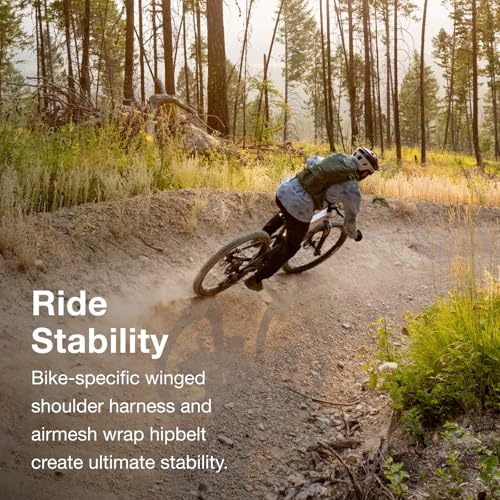 Osprey Raptor 14L Men's Mountain Biking Backpack with Hydraulics Reservoir - color: Black, style: 14l