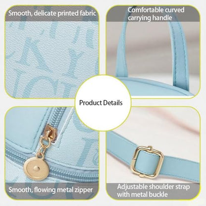 Mini Womens Backpack, Small Travel Backpack, Stylish Daypack Purse Handbag Small Casual Daily Travel Bag, Womens Gifts for Work Travel Daily, Blue