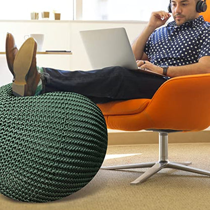 Yoga Ball Chair Cover - for 55cm and 65cm Birthing, Stability, Fitness, Balance Ball - color: Green