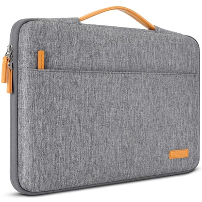 DOMISO Laptop Case Sleeve Protective Cover Compatible with MacBook Air 13 M4 M3 M2,MacBook Pro M2 M1,iPad Air/Pro,13 inch Dell,Lenovo, HP,Asus,Waterproof Computer Cases Bag with Handle,Grey - color: Grey, size: 13" for mac book