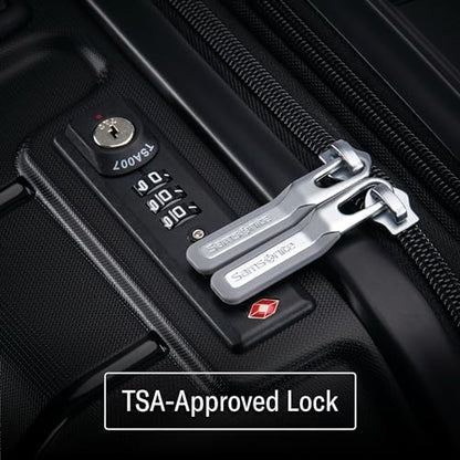 Samsonite Freeform 28-Inch Large Luggage with Dual 360° Spinner Wheels - Checked Suitcase - TSA Lock, Airline-Approved - Lightweight Durable Polypropylene Expandable Hardshell - Navy - color: Navy, size: Checked-Large Spinner