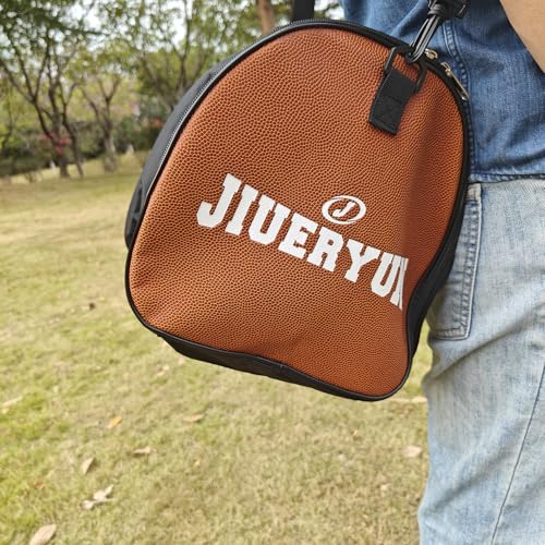 Soccer Backpack, Soccer Bag Sport Equipment Bags Fit Basketball Volleyball Football - color: brown