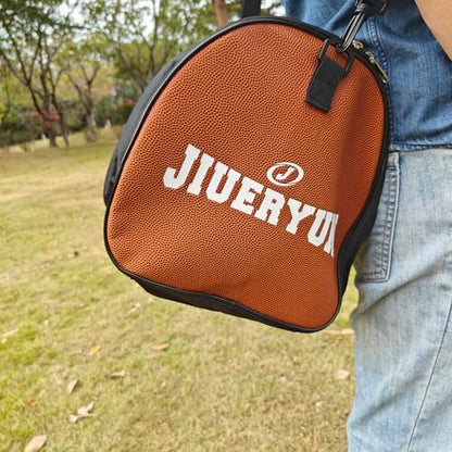 Soccer Backpack, Soccer Bag Sport Equipment Bags Fit Basketball Volleyball Football - color: brown