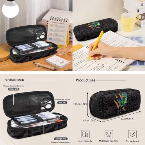 Talayituse Dinosaur Paint Splatter Print 6 Pack Backpack for Kids Boys School Bag Set with Lunch Box Pencil Case Water Bottle Sleeve Bookmark & Keychain Primary Middle Schoolbag Bookbag - color: Dinosaur Paint Splatter