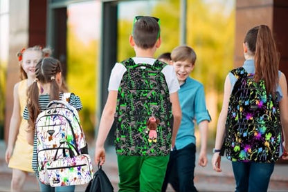 Casual Lightweight Backpacks for Boys & Girls, School Bookbags, 15 "Laptop Backpack, Travel Bag (213mclv) - color: 213mclv