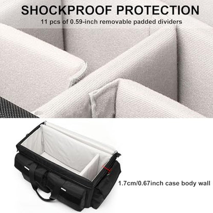 Professional Camera single-Shoulder Bag, Pressure proof &Waterproof DSLR SLR Mirrorless Gadget Case, Cine Cube Bag for Camera Gear, Photographer, Videographer Videomakersfor Z280 FX6 (L) - size: L(HDV4819)