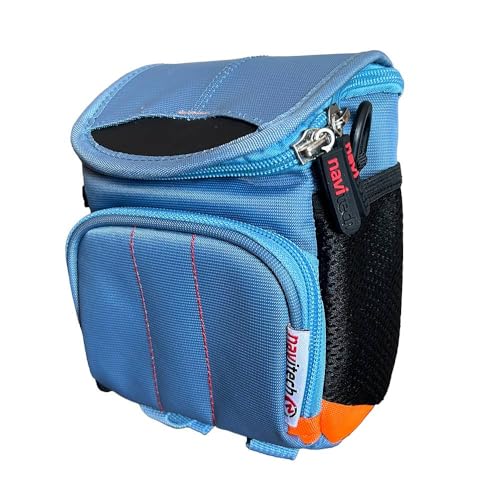 Navitech Blue Camera Shoulder Bag Compatible with ISHARE 17FT 30MP Waterproof Digital Camera
