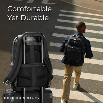 Briggs & Riley @work Medium Backpack - color: Black, size: Medium