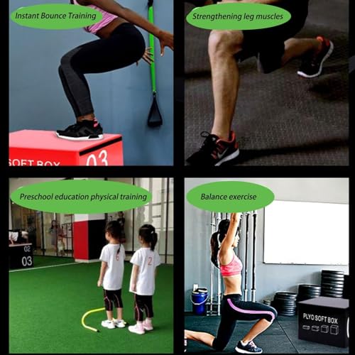 Jumping Training Box Soft Foam Enhanced Box Jumping Set Stackable Box for Home and Gym Can Be Provided Separately Or in Full - size: 90*75*15cm