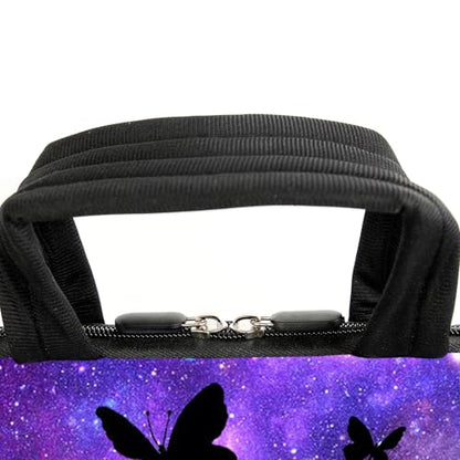 17" Shoulder Bag Adjustable shoulder strap Laptop sleeve Carrying case with mouse and power adapter storage bag (RYJD-17-7) - color: Ryjd-17-7