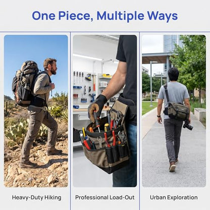 Yiju Hiking Backpack Waist Belt, Outdoor Hip Belt Sturdy Support Lightweight Portable for Travel Backpack Hiking Backpack Hydration Backpack Daypack and Camping