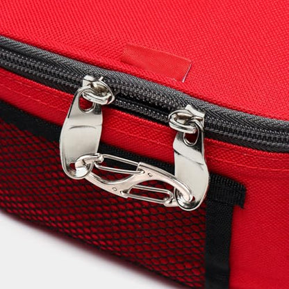 HINZIC 10pcs Anti Theft Zipper Locks, Dual Opening Theft Deterrent Clasps, Zipper Clips Replacement for Backpacks, Luggage, Clothing, Traveling Outdoor Sports- Black & Silver - color: 10pcs- Black & Silver