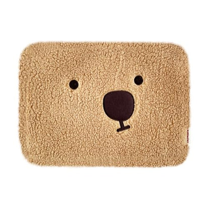Pluffy HACHAN Laptop Pouch [13 inch/15 inch/17 inch] Cute Fluffy Laptop Pouch Case Sleeve for Women (Brown, 15 inch) - color: Brown, size: 15 inch