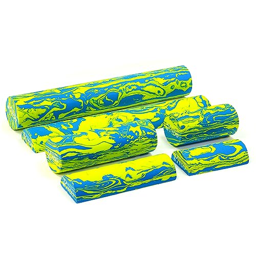 Low Density Soft/Medium Foam Physical Therapy Roller (18" Full Round) - size: 18" Full Round