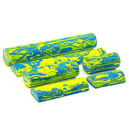Low Density Soft/Medium Foam Physical Therapy Roller (18" Full Round) - size: 18" Full Round