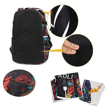 Basketball Legend Never Ends Multifunction Backpack Travel Laptop Daypack Fans Bag For Men Women (Style 5) - color: Purple Pattern - 1