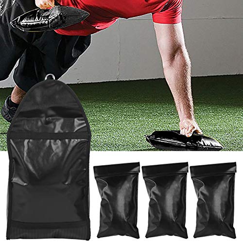 Adjustable Sandbag Weight Loading System with Waist Belt, Fitness Training Sand Bags for Running Exercise, Durable PVC Resistance Equipment with Handles for Home Gym