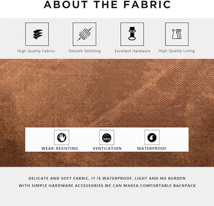 WYFJNX Backpack Purse for Women PU Leather Backpack Ladies Fashion Handbag Designer Shoulder Bag Small Travel Bag Brown - color: Brown