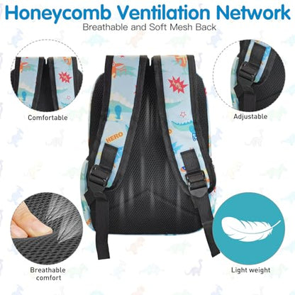 Kids Backpack for Girls Boys - Toddler Preschool Backpack School Bag Cute Kindergarten Backpack, Light Blue - color: Light Blue