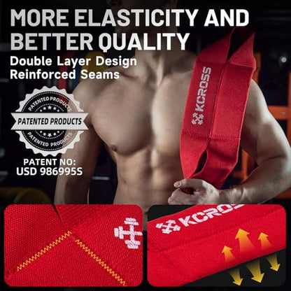 KCROSS Bench Press Band for Men and Women, Weight Lifting Bench Press Band, Push Up Exercise Bench - color: Red (180-240lbs), size: M(7.6in)