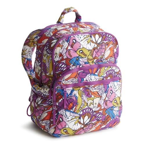 Vera Bradley Women's Featherweight Large Bancroft Backpack, Flutter, One Size - color: Flutter