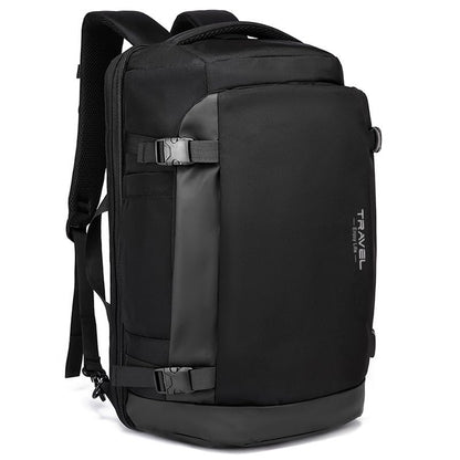 Kamlui Laptop Backpack for Men 17-inch Travel- Computer Case Laptop Bag Large Capacity Business Weekender Satchel Purse Fashion Black - color: Black-500