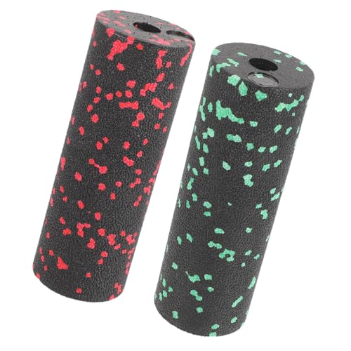 2pcs Compact Exercise Column Foam Roller for Muscle Relaxation, Lightweight Hollow Body Rolling Massager for Back and Exercise, Portable Fitness Roller for Home and Travel