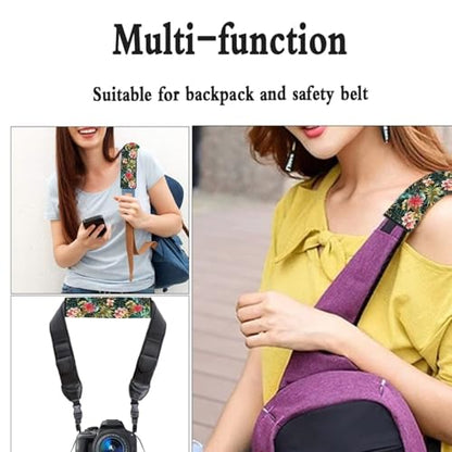 Forchrinse Hawaiian Hibiscus Car Seat Belt Cover for Women 2 PCs Shoulder Strap Pads Cover,Safety Belt Strap Shoulder Pad - color: Hawaiian Hibiscus
