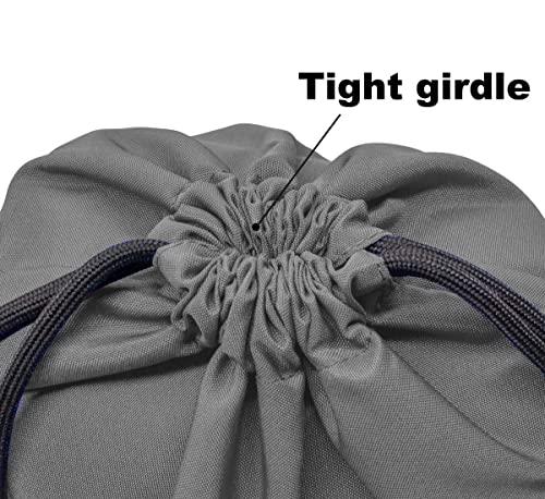 HOLYLUCK Drawstring Backpack Bag Sport Gym Sackpack - color: Dark Grey