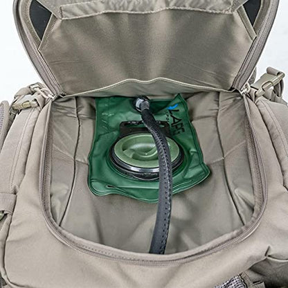 LA Police Gear Atlas 72 Hour Tactical Backpack for Men & Women, Large Bug Out Bag with MOLLE System, Hiking Hunting Combat Backpack, Coyote - color: Coyote