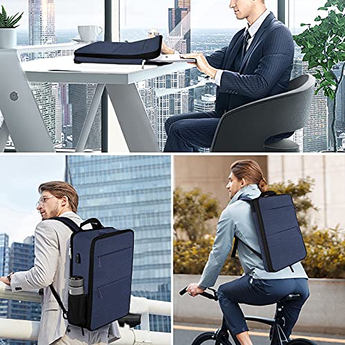 ZINZ Slim & Expandable Laptop Backpack 15 15.6 16 Inch Case, Water Resistant Travel Backpack Compatible with MacBook Pro/Neo 16" 15", Dell XPS 15 16 and Most 15" 15.6" 16" Notebooks，B01L01 - color: B01l01, size: 15"-16"