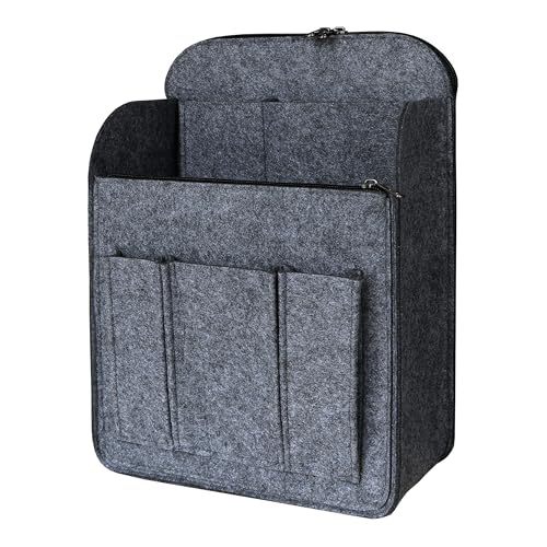 Backpack Organizer Insert, Felt Bag Organizer for Rucksack Shoulder - color: Gray, size: XS