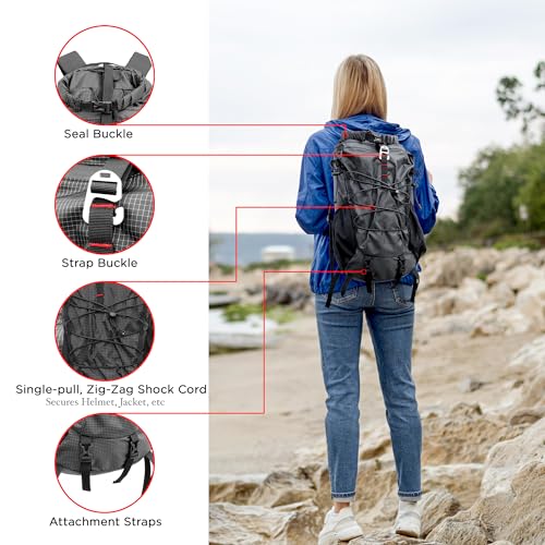 Hiking Backpack 25L Ultra Lightweight Day Pack For Education, Cycling and Camping For Men And Women (Blue)