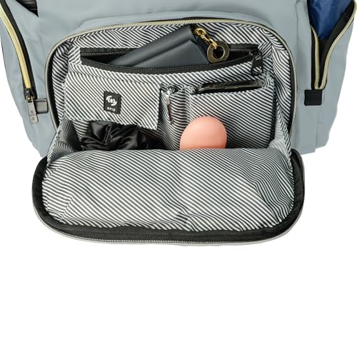 Kenneth Cole REACTION Sophie Backpack, Slate, 15" Laptop - color: Slate, size: 15" Laptop without Carry-On