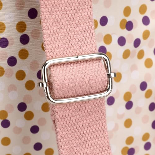 Tanweibago Mini Nylon Women Backpacks,11L Small Ladies backpacks Casual Lightweight Women Shopping Travel Daypack (A-Dot Pink) - color: A-dot Pink