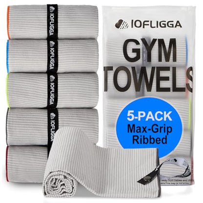 5 Pack Microfiber Gym Towels – Quick Dry, Super Absorbent, Lightweight & Compact Sweat and Workout Towels for Travel, Camping, Hot Yoga, Beach, and Sports (16 * 32" (5 Pack)) - size: 16 * 32" ( 5 Pack )