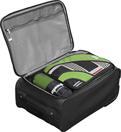 EPAuto 2-Pack Microfiber Quick Dry Towel Set - Lightweight, Super Absorbent & Compact Travel Towels (60"x30" & 24"x15") for Gym, Camping, Beach, Yoga & Backpacking, Green - color: Green