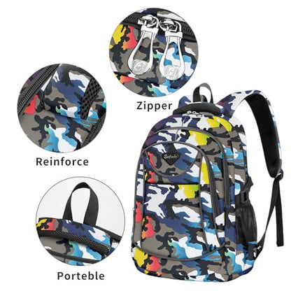 Casual Lightweight Backpacks for Boys & Girls, School Bookbags, 15 "Laptop Backpack, Travel Bag - color: 211mchua