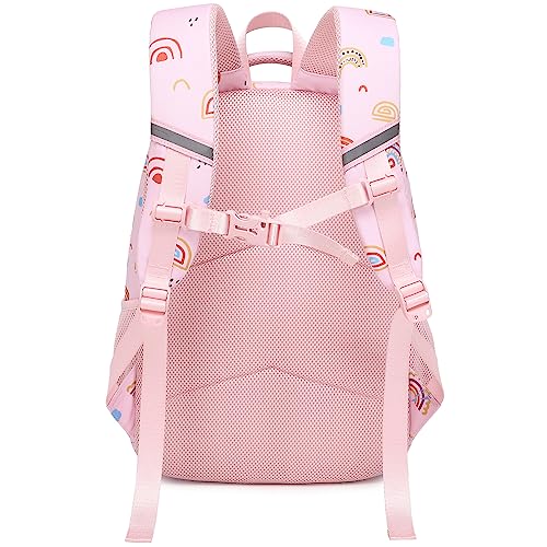 abshoo Lightweight Rainbow Kids Backpack For School Girls Elementary Kindergarten Bookbag School Bags (Rainbow) - color: Rainbow