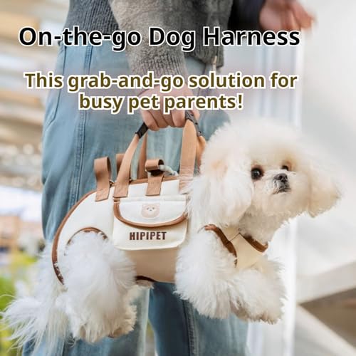 6-in-1 Hands Free Pet Carrier Backpack for Dogs & Cats - Convertible Shoulder Sling, Leash & Lift Harness, Portable Breathable Design Small Dog Carrier Slings for Puppies, Yorkie (4-8 lbs) - size: 8.8"L x 5.4"W x 2.9"H