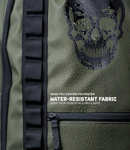 Gymreapers Gravestone 21L Backpack Travel Gym Bag Water-Resistant Lightweight Laptop Sleeve Carry On Luggage for Men & Women (OD Green) - color: Od Green
